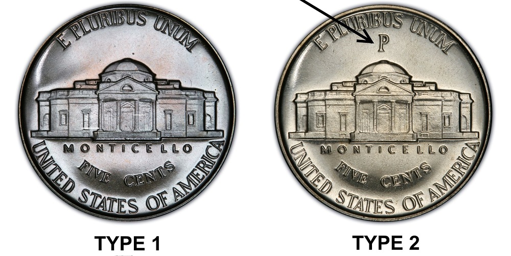 1942 Jefferson nickel proof coin showing deep cameo frosted devices against mirror-polished fields